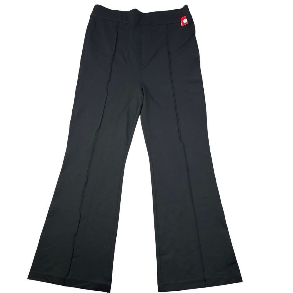 SPANX Plus Size Black High Waist Flare Pull On Ponte Stretch Pants NWT Size 3XLT